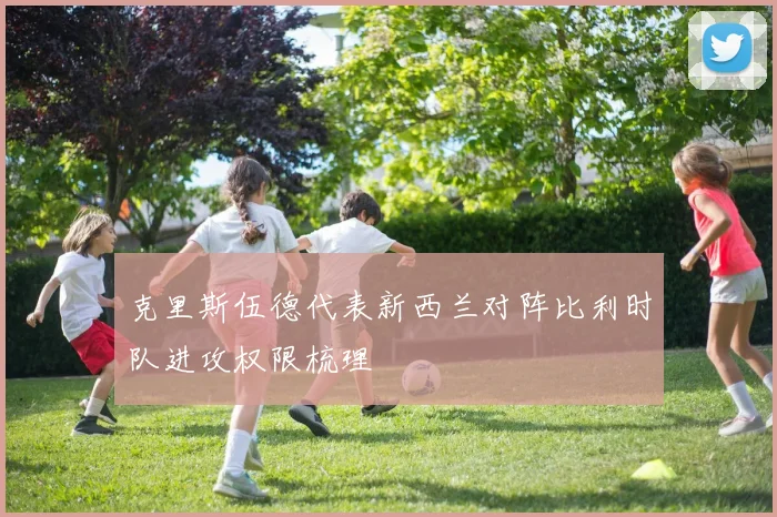 克里斯伍德代表新西兰对阵比利时队进攻权限梳理